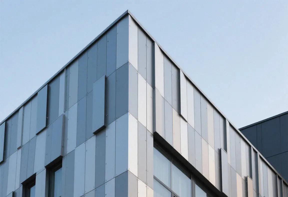 Weather-resistant custom metal wall panels as building envelope facade components for modern construction projects