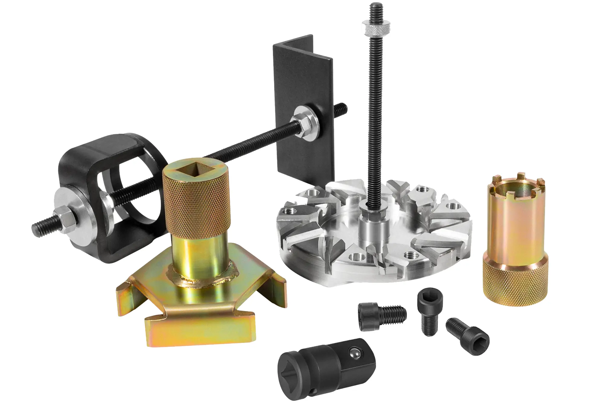 CNC-machined clutch-service tools