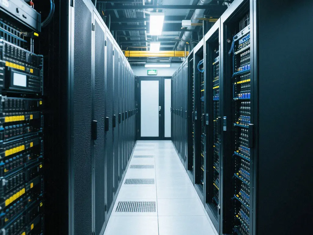 Sheet-metal server-rack enclosures in a data center
