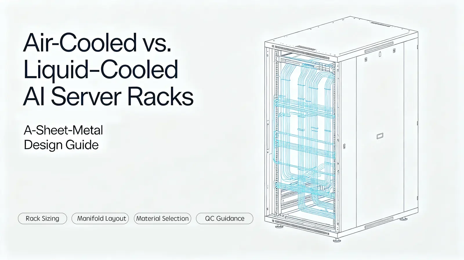 How to choose an AI server rack: start with the heat path